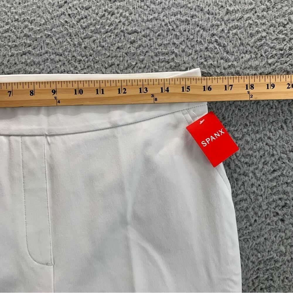 Spanx On-The-Go Slim Straight Pant Classic White Women's NWT Size: L (Regular) - Picture 8 of 15